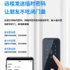 【SUS304 stainless Steel 】 Cross-border exclusive fingerprint lock, Graffiti smart multi-language all-in-one wooden door combination lock details Picture